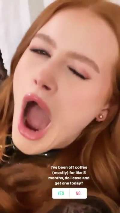 yawning