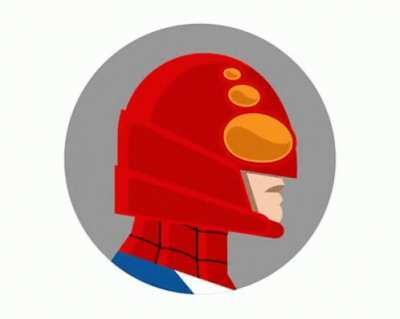All of Spidey's masks throughout his long history