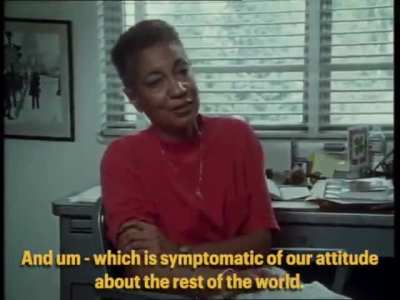 June Jordan, civil rights &amp;amp; LGBTQ rights activist, once said (in the early 90s) that the most important issues of our time were solidarity with the Palestinian people and LGBTQ peoples. She called it the 'litmus test of morality'.