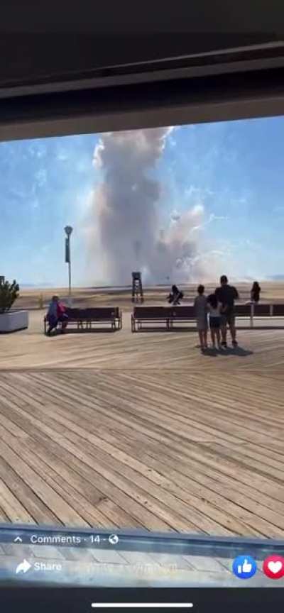 Looks like ocean city MD fireworks are cancelled