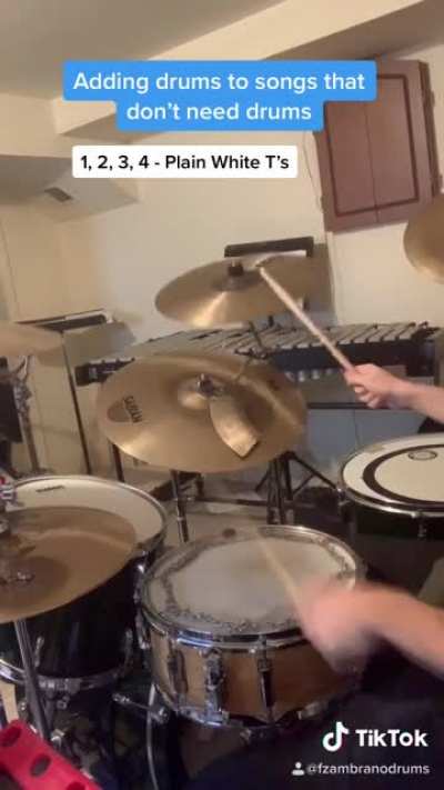 Adding drums to songs that don&rsquo;t need drums (OC)