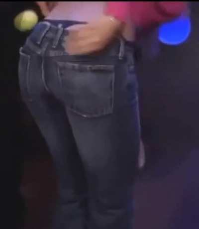 Torrie bending over on Stern