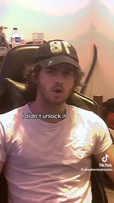 did you unlock it?