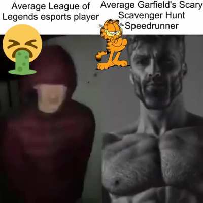 lol cring garfield based