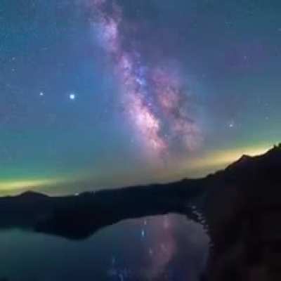 Timelapse of a stabilized Milky Way showing Earth&rsquo;s rotation