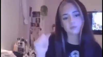 That moment where you think its gang signs