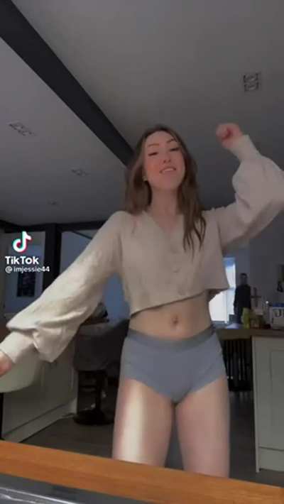 Shaking her ass