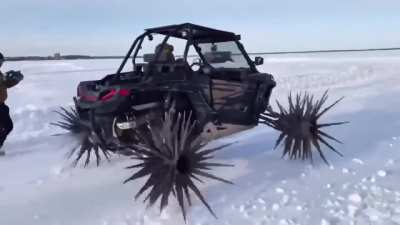 Thanks, I hate spikey tires