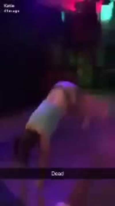 Who kicked me in the head? Oh I did