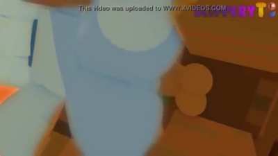 Allie gets fucked by a golem.