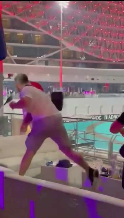 British tourists on their best behaviour in Abu Dhabi 