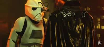 Trooper has to pee