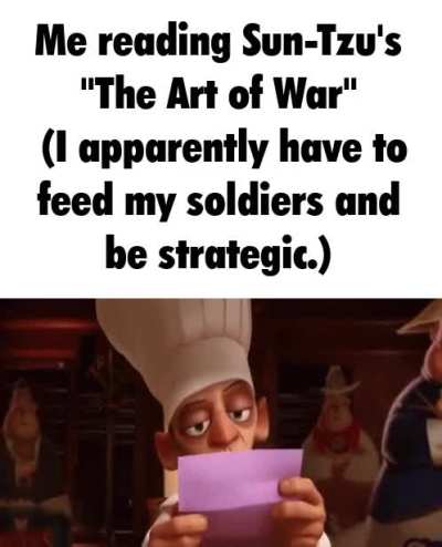 Real things said in "The Art of War"