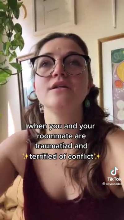 Terrified of conflict