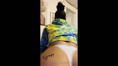 dumb as hell with all that ass smh ShyGreyy
