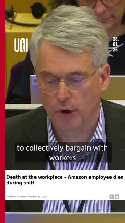 European Parliament vs. Amazon: respect your workers and EU democracy!