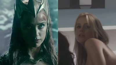 Amber Heard - Superhero Dressed vs Undressed