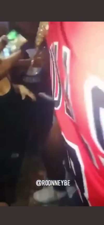 Girl sucking male stripper&rsquo;s big black cock for $50