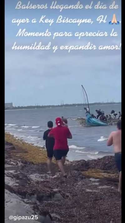 New arrivals off the Florida coast