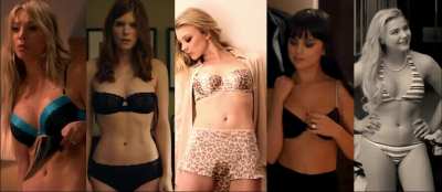 Kaley Cuoco vs. Kate Mara vs. Natalie Dormer vs. Selena Gomez vs. Chlo&euml; Grace Moretz
