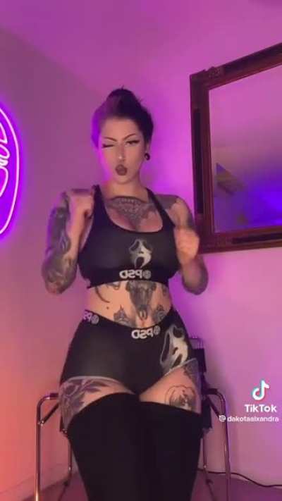 I think girls with tattoos are hot