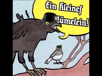 Updated version of the "annoyed bird" meme (Over There / Erika)