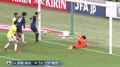 Goal Ayase Ueda | Japan 3-2 Brazili&euml;