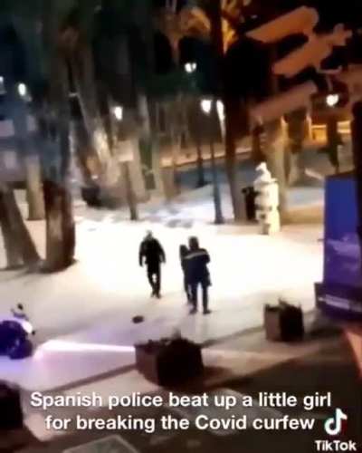 The covid zombies will roar in applause as the cops deal out "righteous" beatings of children.