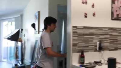Step-sister won't stop getting stuck in the washer