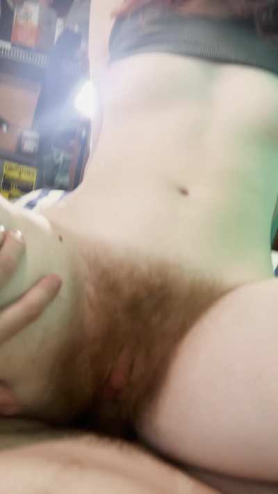 he's so cute on my girl cock