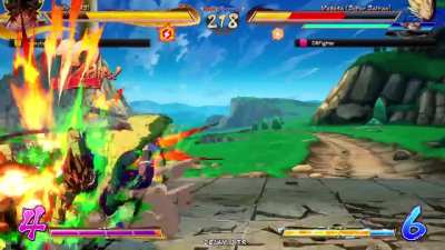 Cool Basic broly Limit break combo that&rsquo;s not impressive but I still hit post