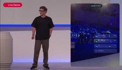 Meta live demo fail