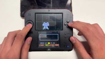 Undertale 3ds - Early battle showcase