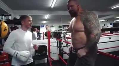 Just Eddie Hall being Eddie Hall