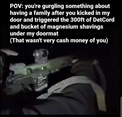 this sub glows like a fucking H-Bomb but I'm still just here for the spicy memes.