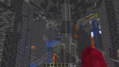 My jaw dropped, i have no words to this weird generation in new 1.18 snapshot