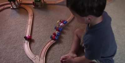 A kid's solution to the trolley problem