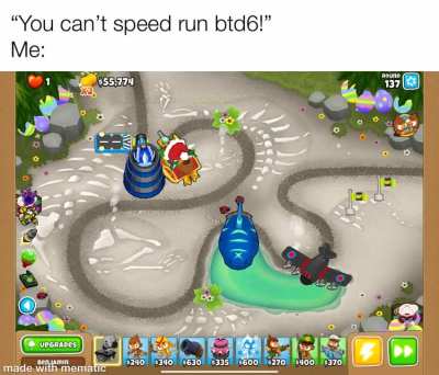 Speedrun strats