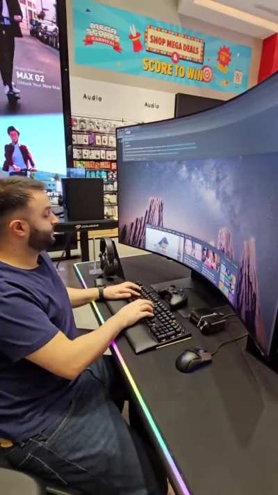 of a PC monitor