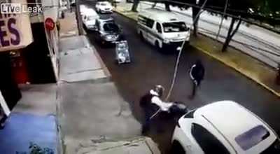 When u rob the wrong guy