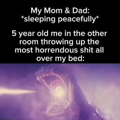 &ldquo;Mom&hellip;.. I threw up..&rdquo;