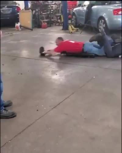 Just guys spinning together