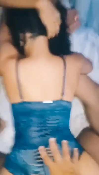 Ass Blue Lingerie Threesome with bangalore boys " f"