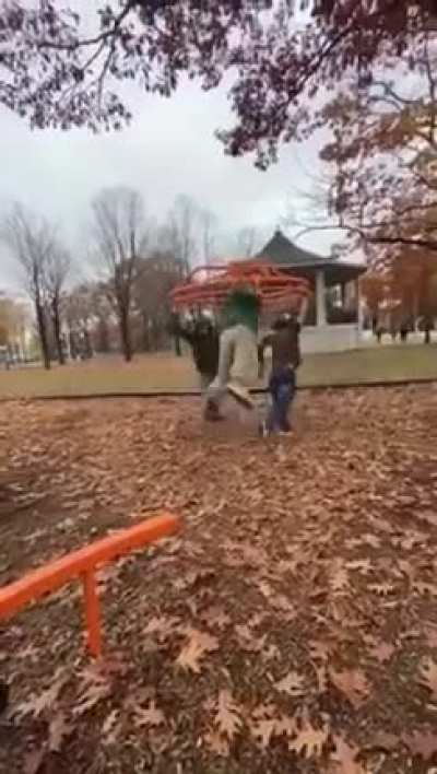 Spinning around uncontrollably