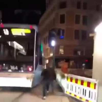 To catch a train
