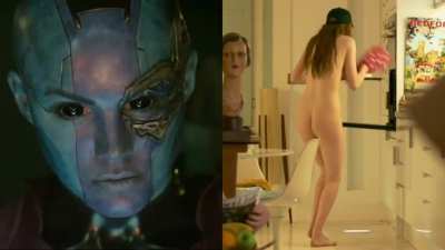 Supervillain/Undressed (Karen Gillan)
