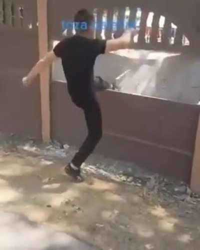 Guy vs Wall
