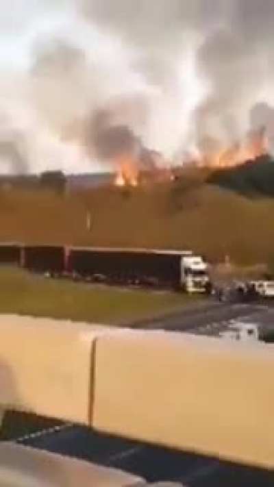 Currently happening in South Africa. Protests due to the imprisonment of former president Jacob Zuma. A lot of propaganda around this.