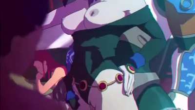 Raven vs Cyborg and Robin