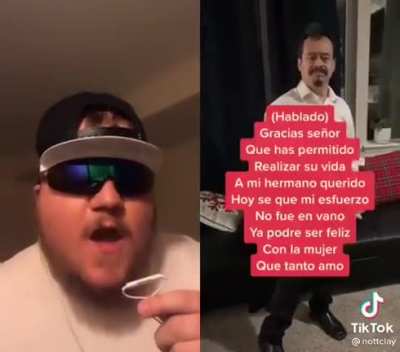 Gringo pendejo ni sabe cantar